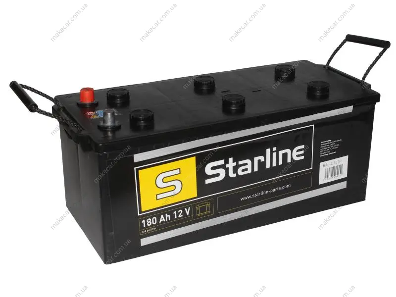 <strong>Акумулятор Starline High Power 180Ah, EN1000, +/-(4), 513x223x223 (ДхШхВ) STARLINE BA SL 180P (фото 1)</strong>