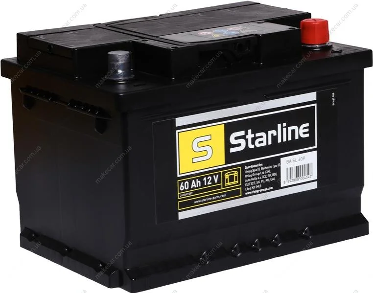 <strong>Акумулятор STARLINE BA SL 60P (фото 1)</strong>