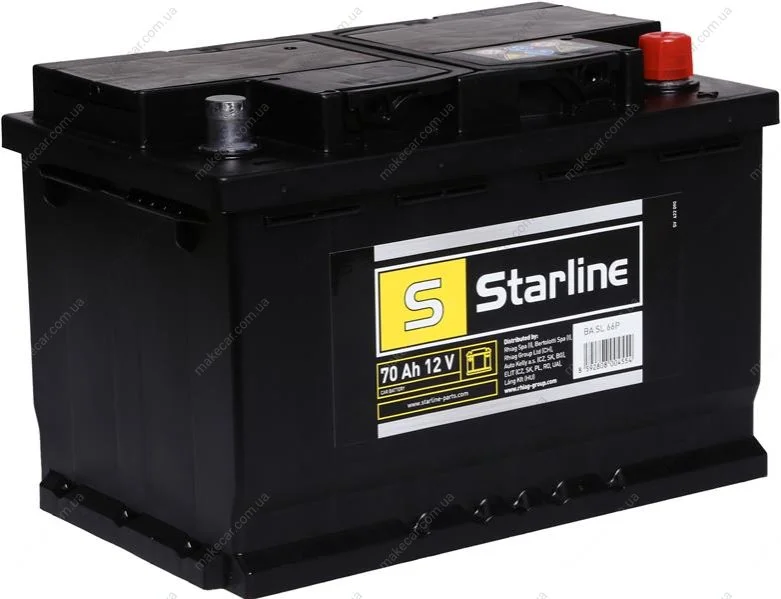 <strong>Акумулятор STARLINE BA SL 66P (фото 1)</strong>