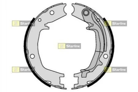 <strong>Гальмівні колодки барабанні STARLINE BC 01062 (фото 1)</strong>