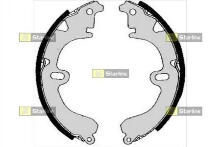 <strong>Гальмівні колодки барабанні STARLINE BC 04530 (фото 1)</strong>