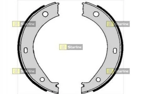 <strong>Гальмівні колодки барабанні STARLINE BC 04690 (фото 1)</strong>
