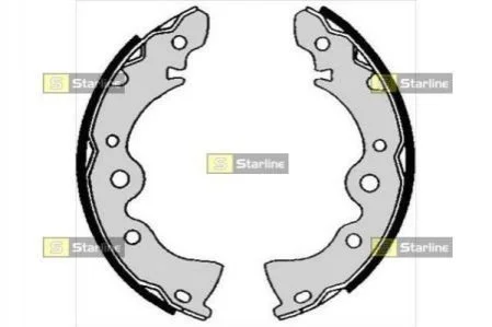 <strong>Гальмівні колодки барабанні STARLINE BC 04870 (фото 1)</strong>