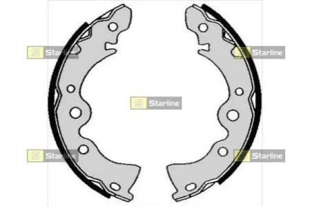 Гальмівні колодки барабанні для Nissan STARLINE BC 04870 фото товару