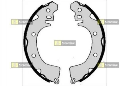 <strong>Гальмівні колодки барабанні STARLINE BC 05260 (фото 1)</strong>