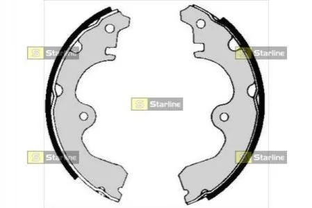 <strong>Гальмівні колодки барабанні STARLINE BC 05270 (фото 1)</strong>