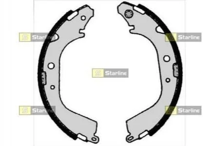 Гальмівні колодки барабанні для Toyota STARLINE BC 05280 фото товару