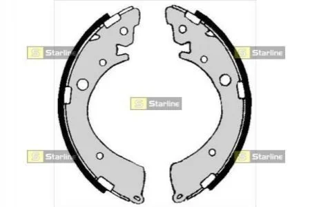 <strong>Гальмівні колодки барабанні STARLINE BC 05360 (фото 1)</strong>