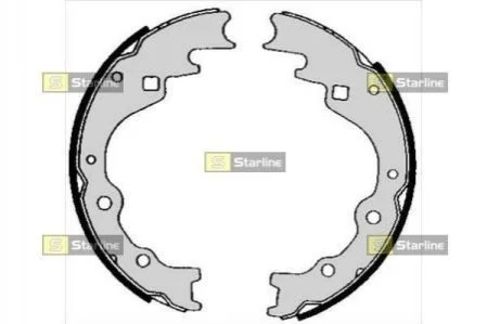 Тормозные колодки барабанные для Mazda, Hyundai STARLINE BC 05450 фото товара