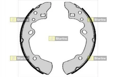 <strong>Гальмівні колодки барабанні STARLINE BC 05620 (фото 1)</strong>