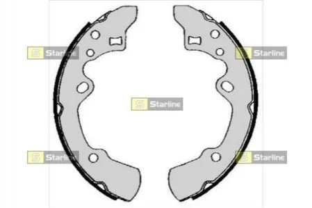 Гальмівні колодки барабанні для Mazda STARLINE BC 05620 фото товару