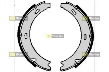 <strong>Гальмівні колодки барабанні STARLINE BC 06870 (фото 1)</strong>