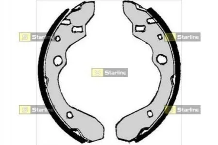 Гальмівні колодки барабанні для Mazda STARLINE BC 07010 фото товару