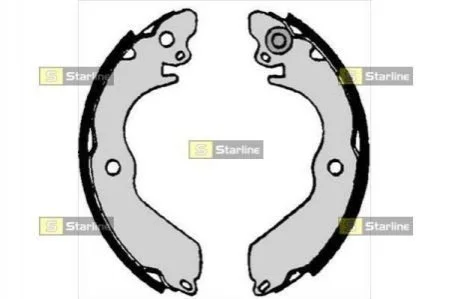 <strong>Тормозные колодки барабанные STARLINE BC 07020 (фото 1)</strong>