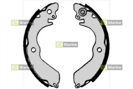 Тормозные колодки барабанные для Mitsubishi STARLINE BC 07020 фото товара