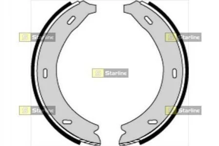 <strong>Гальмівні колодки барабанні STARLINE BC 07320 (фото 1)</strong>