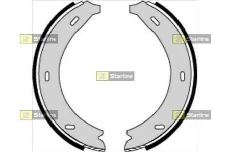 Гальмівні колодки барабанні для Mercedes STARLINE BC 07320 фото товару