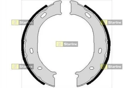 <strong>Гальмівні колодки барабанні STARLINE BC 07960 (фото 1)</strong>