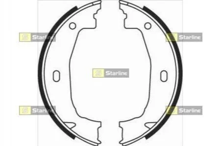 <strong>Гальмівні колодки барабанні STARLINE BC 08100 (фото 1)</strong>