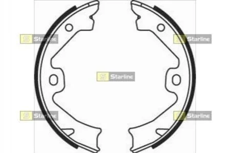 Гальмівні колодки барабанні для Rover, MG STARLINE BC 08140 фото товару
