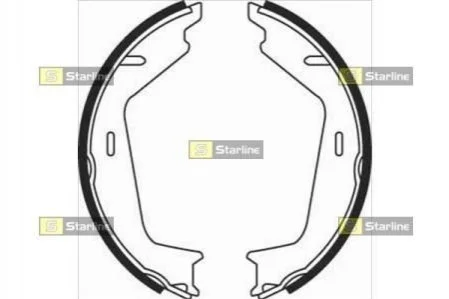 <strong>Тормозные колодки барабанные STARLINE BC 08260 (фото 1)</strong>