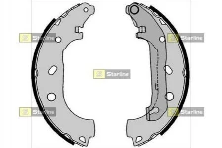 <strong>Гальмівні колодки барабанні STARLINE BC 08550 (фото 1)</strong>