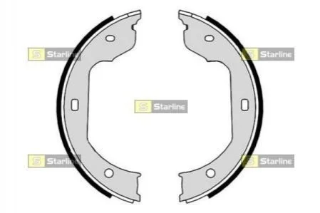 <strong>Гальмівні колодки барабанні STARLINE BC 09110 (фото 1)</strong>