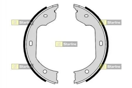 Гальмівні колодки барабанні для BMW, Volkswagen STARLINE BC 09110 фото товару