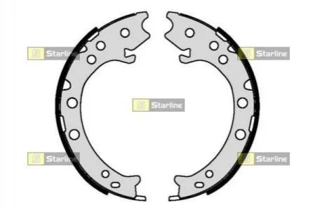 <strong>Гальмівні колодки барабанні STARLINE BC 09420 (фото 1)</strong>