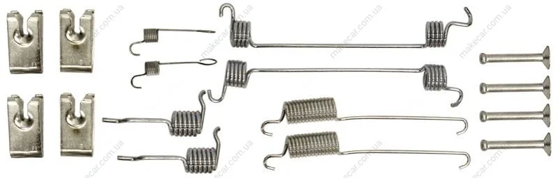 <strong>Рем-кт гальмівних колодок STARLINE BC PR16 (фото 1)</strong>