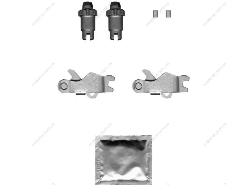 <strong>Рем-кт гальмівних колодок STARLINE BC PR201 (фото 1)</strong>