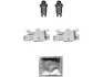 <strong>Рем-кт гальмівних колодок STARLINE BC PR203 (фото 1)</strong>