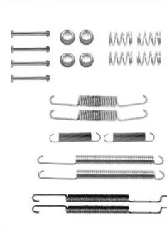 Рем-кт гальмівних колодок для Volkswagen, Skoda, Seat, Audi STARLINE BC PR34 фото товару