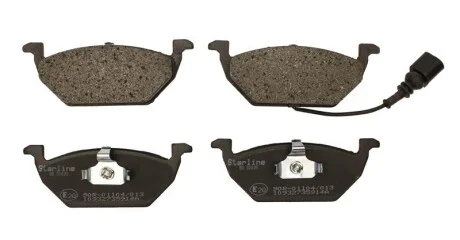 Гальмівні колодки дискові для Volkswagen, Seat, Skoda, Audi STARLINE BD S003S фото товару
