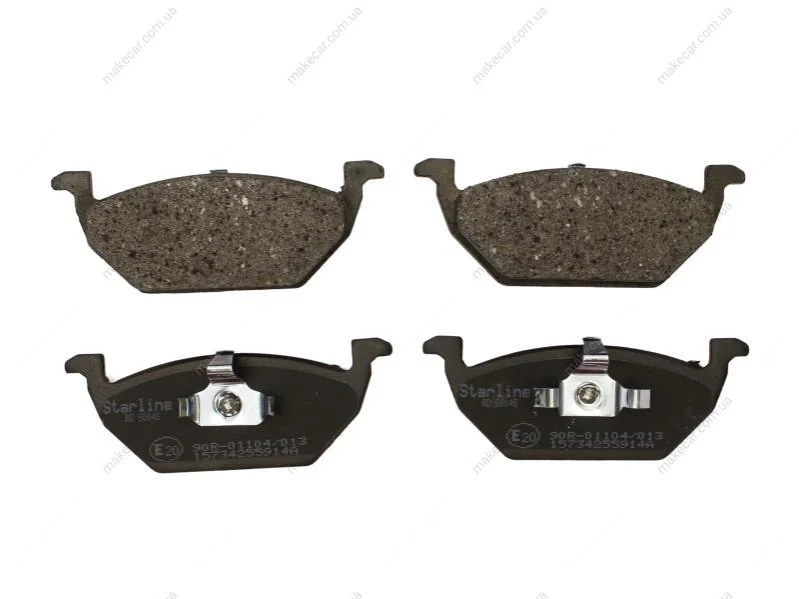 <strong>Гальмівні колодки дискові STARLINE BD S004S (фото 1)</strong>