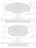 <strong>Тормозные колодки дисковые STARLINE BD S006S (фото 1)</strong>