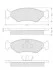 <strong>Тормозные колодки дисковые STARLINE BD S040 (фото 1)</strong>