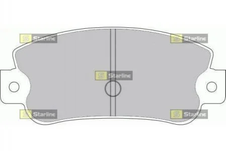 <strong>Тормозные колодки дисковые STARLINE BD S073 (фото 1)</strong>