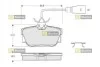 <strong>Гальмівні колодки дискові STARLINE BD S207 (фото 1)</strong>