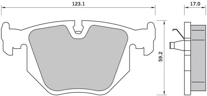 <strong>Гальмівні колодки дискові STARLINE BD S363 (фото 1)</strong>