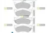 <strong>Тормозные колодки дисковые STARLINE BD S424 (фото 1)</strong>