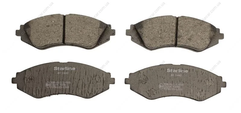 <strong>Гальмівні колодки дискові STARLINE BD S440 (фото 1)</strong>