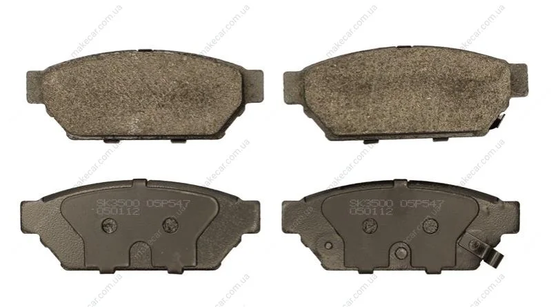 <strong>Гальмівні колодки дискові STARLINE BD S462 (фото 1)</strong>