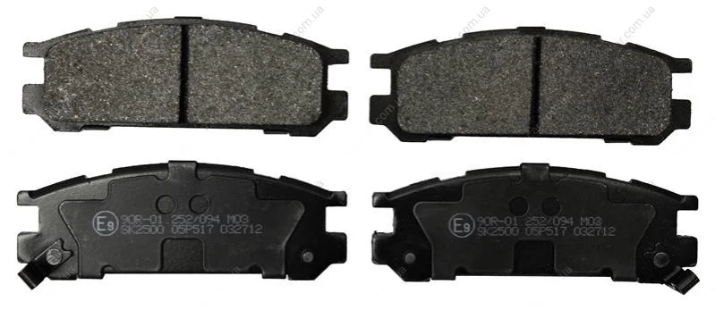 <strong>Тормозные колодки дисковые STARLINE BD S466 (фото 1)</strong>