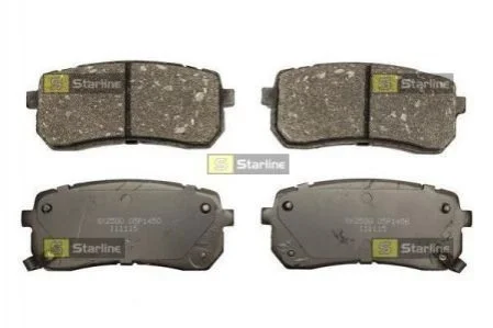 <strong>Гальмівні колодки дискові STARLINE BD S532 (фото 1)</strong>