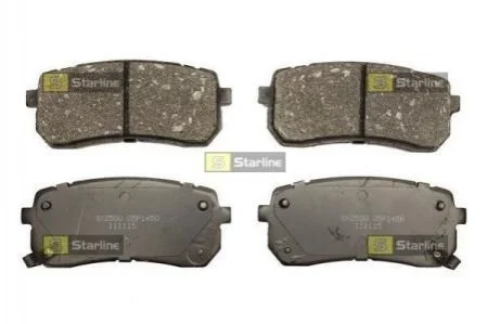 Гальмівні колодки дискові для STARLINE BD S532 фото товару