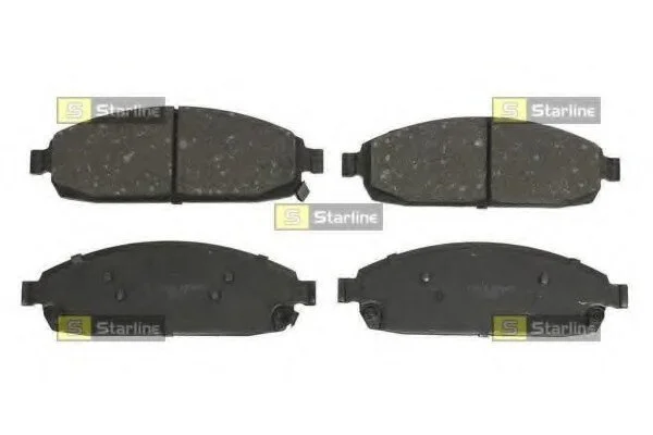 <strong>Гальмівні колодки дискові STARLINE BD S541 (фото 1)</strong>