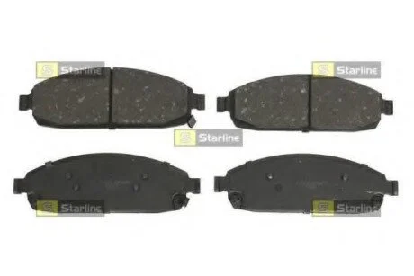 Гальмівні колодки дискові для STARLINE BD S541 фото товару