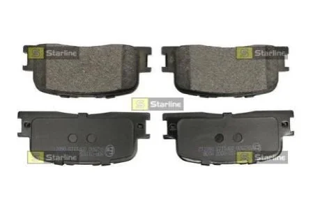 Гальмівні колодки дискові для STARLINE BD S549 фото товару