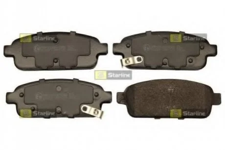 Гальмівні колодки дискові для Opel, Vauxhall, Chevrolet STARLINE BD S773 фото товару